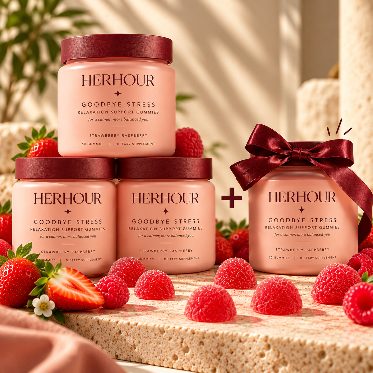 HERHOUR Monthly Calm ×3+1
